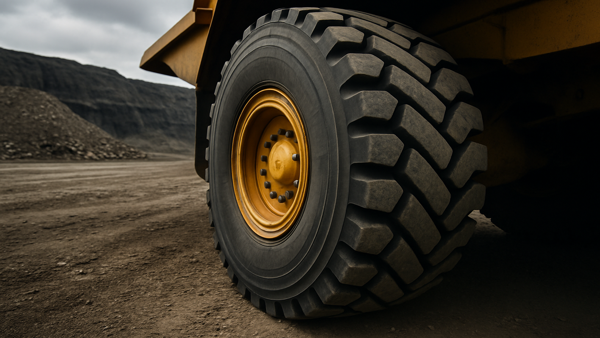 OTR tyre recycling plant